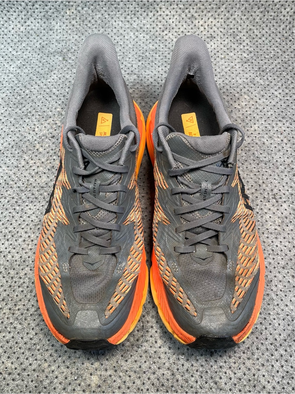 Hoka One One Mafate Speed 4 Trail Running Shoes Size 12 Men’s - Picture 9 of 12